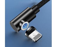USAMS Kabel lightning 1m kątowy magnetyczny czerwony - 1569080 - zdjęcie 3